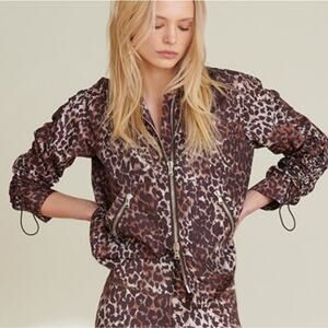 Veronica Beard Brown Multi Sibilia Anorak Jacket S